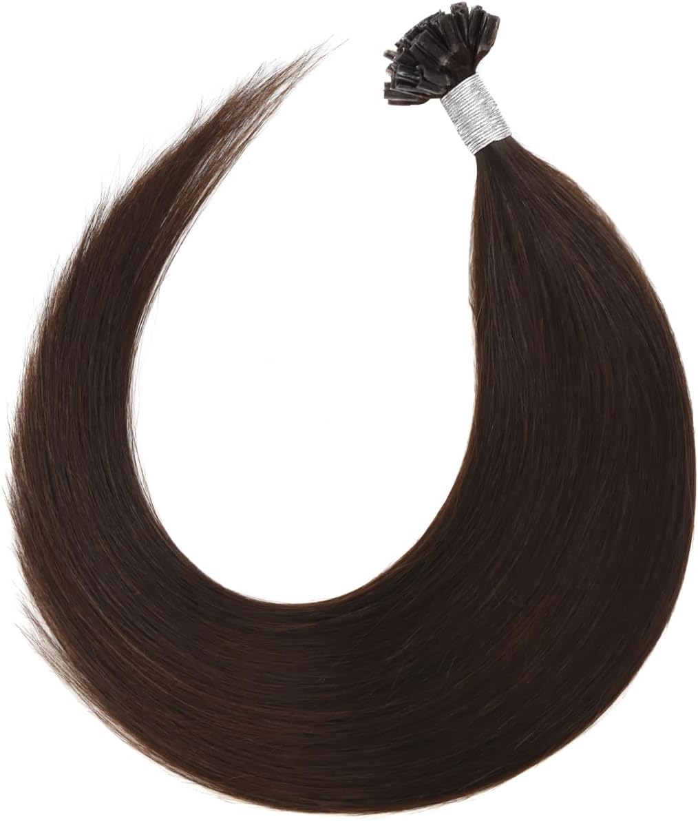 Keratin Extensions (50cm) Mellanbrun