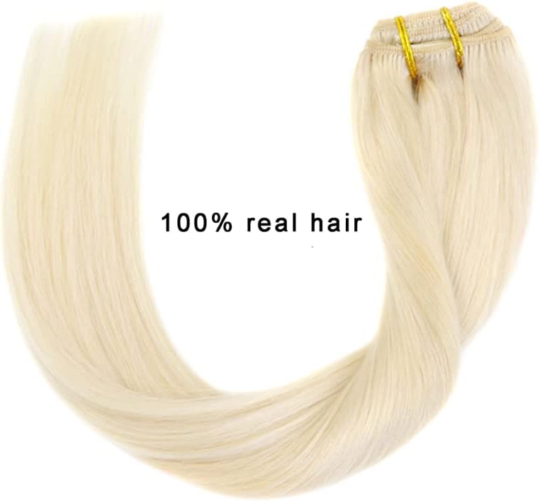 Clip-ins (50cm) 7 pieces / Platinablond