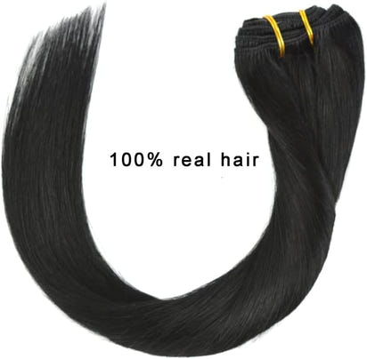 Clip-ins (50cm) 7 pieces / Svart