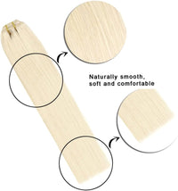 Clip-ins (50cm) 7 pieces / Platinablond