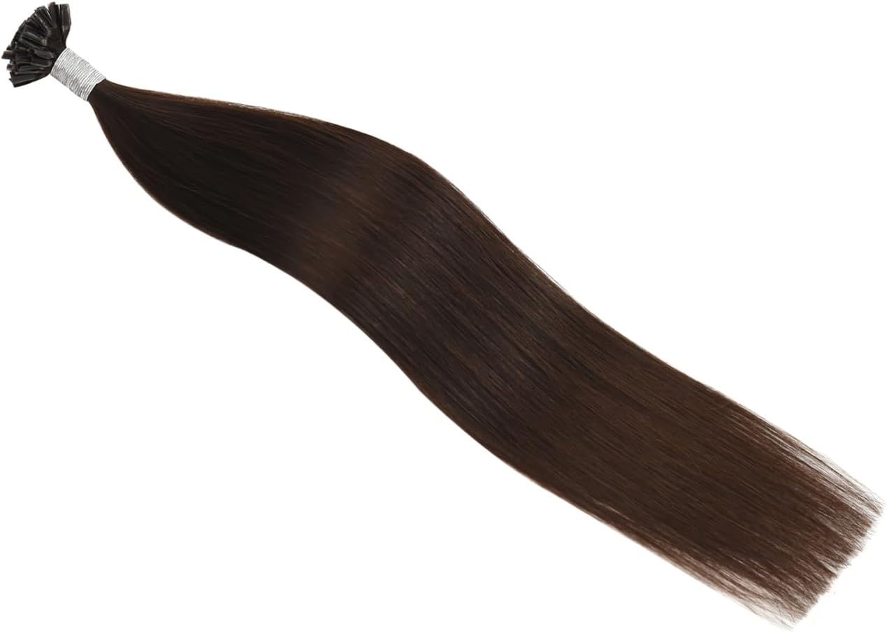 Keratin Extensions (50cm) Mellanbrun