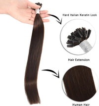 Keratin Extensions (50cm) Mellanbrun