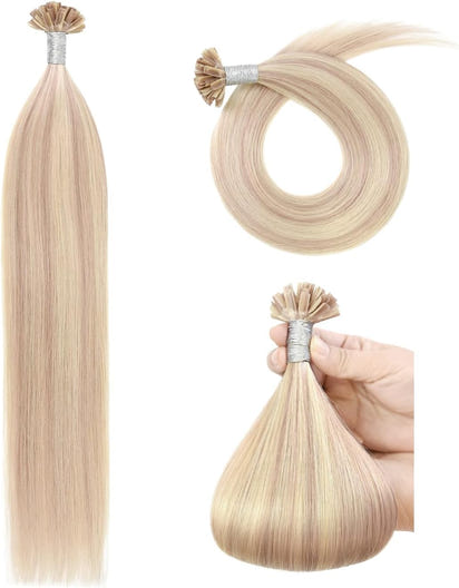 Keratin Extensions (50cm) Askblond