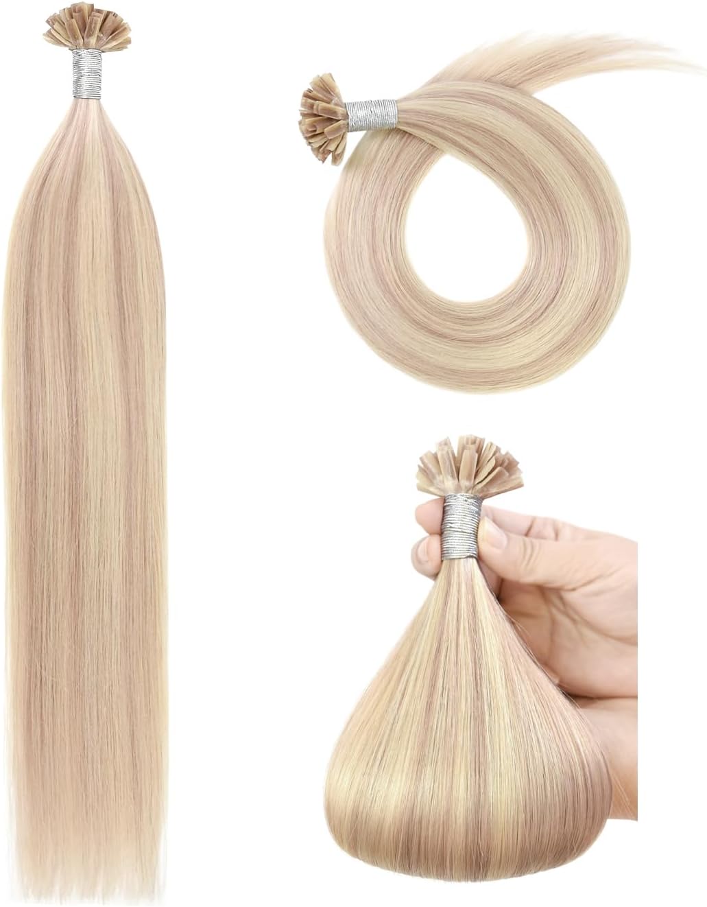 Keratin Extensions (50cm) Askblond