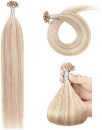 Keratin Extensions (50cm) Askblond