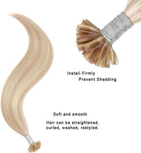 Keratin Extensions (50cm) Askblond